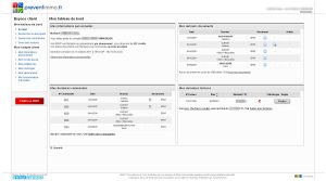 Tableau de bord de votre espace client Preventimmo.fr