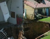 Effondrement d'une cavité souterraine