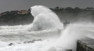 Submersion marine en Bretagne