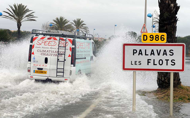 Inondations Palavas